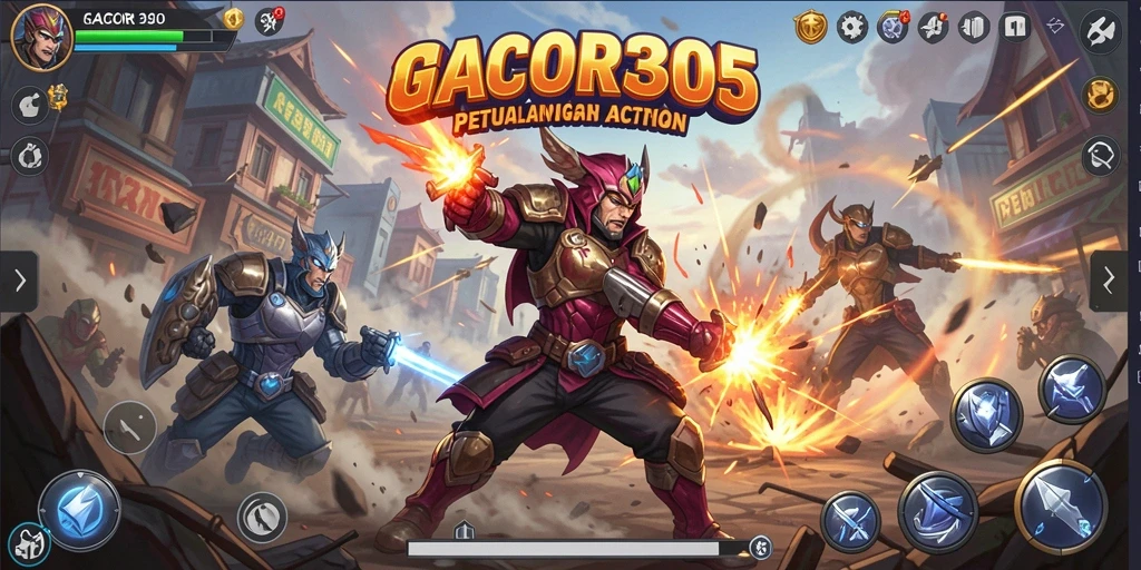 Screenshot gameplay GACOR305 yang menampilkan aksi seru dan mendebarkan.