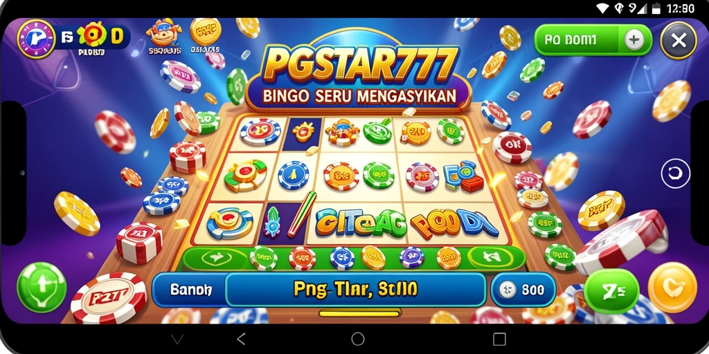 Screenshot PGSTAR777 menampilkan gameplay Bingo yang menarik dan seru.