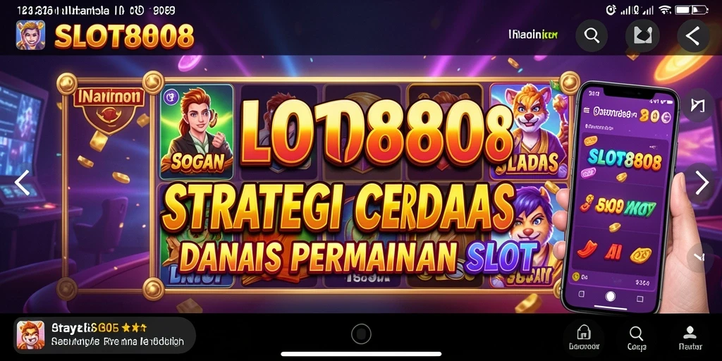 Gameplay SLOT8808 menampilkan strategi menarik untuk meraih kemenangan.