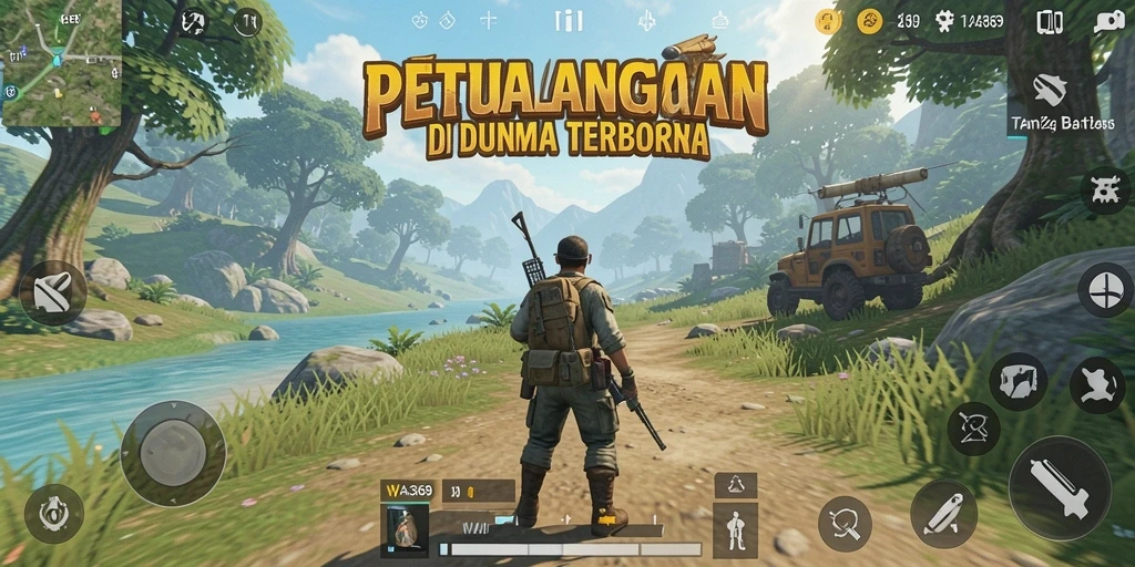 Tangkapan layar menampilkan eksplorasi mendalam dalam dunia Open World WA369.