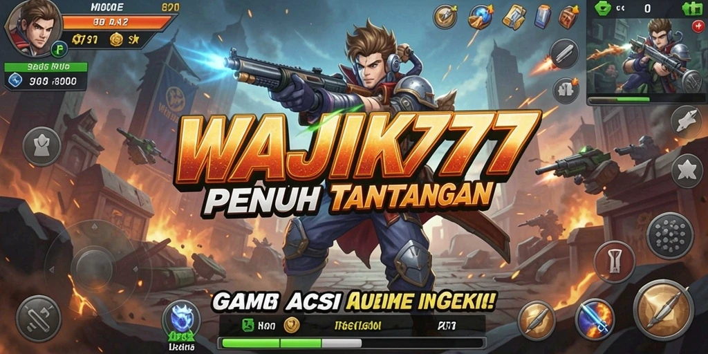 Screenshot menunjukkan karakter utama sedang beraksi dalam pertempuran seru.